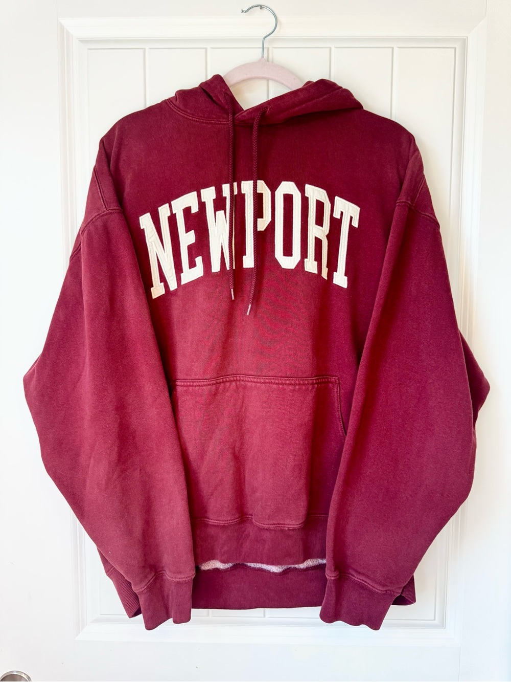 Brandy Melville Brick Red Newport Hoodie